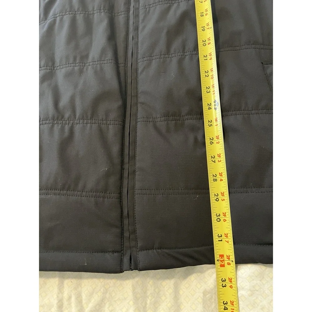 Travis Mathew Palisades Full Zip Quilted Puffer Vest Black Men's Size XXXL